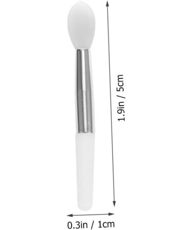 Ipetboom 3 Sets Lip Gloss Brush Mini Lipstick Silicone Lip Scrub Brush Lip Gloss Wands Silicone Basting Facial Tool Mini Tools Make up Removers Miss Silica Gel Accessories White Cosmetic - Buy Online on GoSupps.com