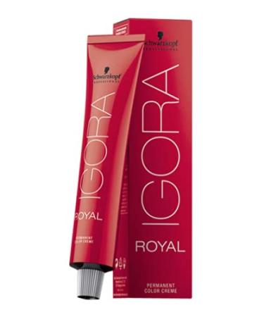 Schwarzkopf Professional Igora Royal Permanent Hair Color (with Sleek Tint Brush) (4-68 Med Auburn Brown)