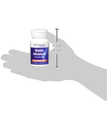 Enzymatic Therapy Silybin Advanced - 60 Veg Capsules of Milk Thistle Extract for Liver Support - Buy Online on GoSupps.com