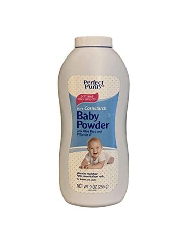 Generic Perfect Purity Pure Cornstarch Baby Powder with Aloe and Vitamin E 9 oz. 9 Ounce (Pack of 1)