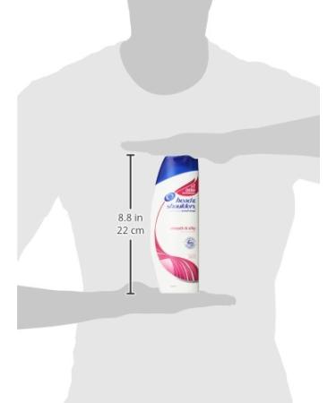 Head & Shoulders Smooth & Silky Anti-Dandruff Shampoo 13.5 Fl Oz - Buy Online Now! - Buy Online on GoSupps.com