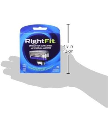 RightFit Fits Mach 3 Mens Razor Blade Refills 5 Cartridges (Compatible with Gillette Mach3 Mach3 Turbo Mach3 Sensitive and Mach3 Power Razors) 5 Refills - Buy Online on GoSupps.com