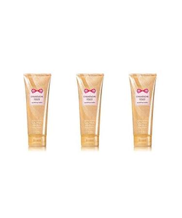 Bath & Body Works Champagne Toast Ultra Shea Body Cream - Lot of 3