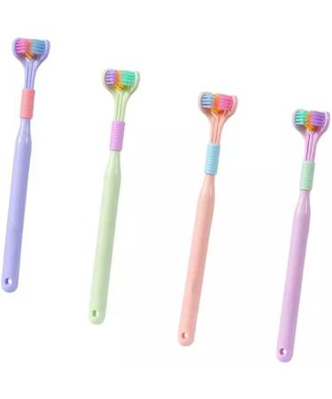 Blue 3-Sided Triple Angle Toothhugger Training Toothbrush | Ultra Soft Bristles for Children, Toddlers, Kids, and Autistic Oral Care (1 Year and Up) - Buy Online on GoSupps.com