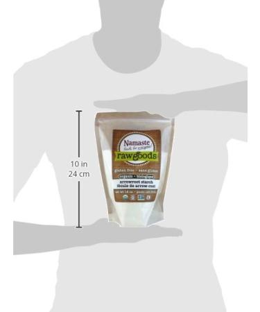 Namaste Foods Organic Arrowroot Starch Gluten-Free 18oz (Pack of 6) | Allergen-Free Option - Buy Online on GoSupps.com