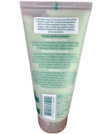 Formaderm - Argiladerm 100 ml Gel Massage l'Argile Verte Huiles Essentielles Extraits de Plantes - Effet Froid Chaud Imm diat - Soulage les Douleurs Articulaires et Musculaires 100 ml (Lot de 1) - Buy Online on GoSupps.com