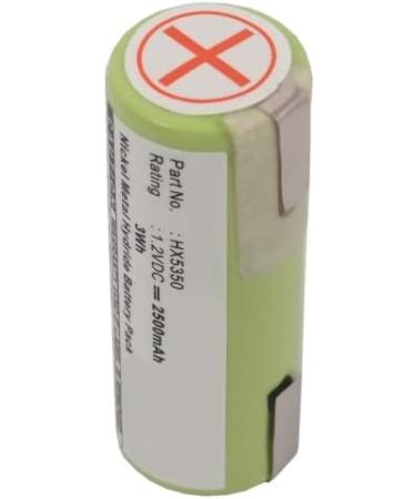 Synergy Digital Toothbrush Battery | Compatible with Braun Professional Care | Ni-MH 1.2V 2500mAh Ultra High Capacity Replacement for Braun 233.8008860 Battery - Buy Online on GoSupps.com