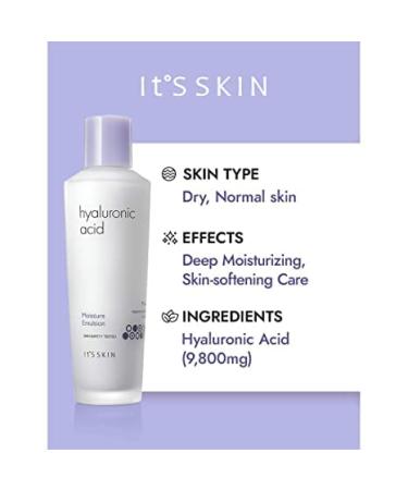 MIYUU Hyaluronic Acid Moisture Emulsion - Purple 150ml | Hydrating Skin Care for All Skin Types - International Shipping Available - Buy Online on GoSupps.com