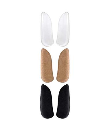 pizarra & Lateral Heel Wedge Silicone Insoles for Supination and Pronation  Corrective Adhesive Shoe Inserts for Bow Legs  Foot Alignment  Knock Knee