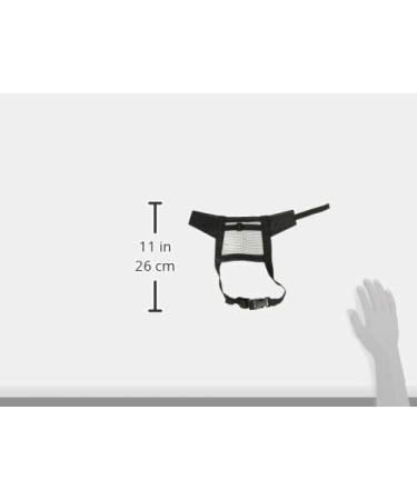 Trixie 19262 Black Dog Muzzle with Mesh Insert - Polyester S-M | 1 Piece for Comfortable & Safe Training - Buy Online on GoSupps.com