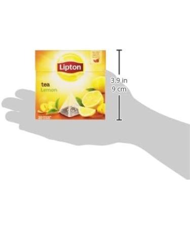 Lipton Tea Bags | Lemon | 34gr/1.2oz - 20 Bags - Buy Online on GoSupps.com