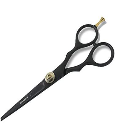 7" Black Hairdressing Scissor for Professional Hairdressers Stainless Steel Salon Barber Cutting Hair Scissors for Men Women and Children (Single Scissor) - Buy Online on GoSupps.com