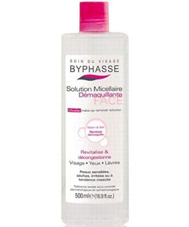 Byphasse Micellar Makeup Remover Solution for Sensitive Skin - 500ml | Gentle Cleansing | International Shipping - Buy Online on GoSupps.com