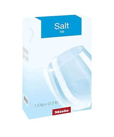Miele Dishwasher Salt, Reactivation Salt with Extra Coarse Grains for Protecting Dishwashers and Dishes from Limescale Deposits, 3.3 lb 1