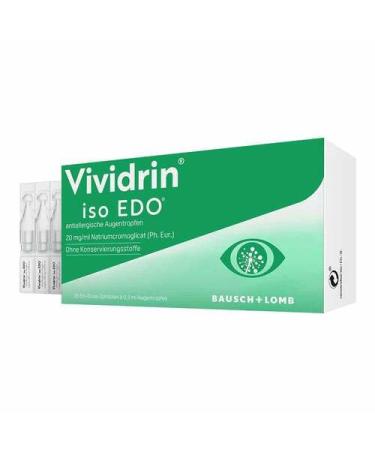 VIVIDRIN iso EDO antiallergic eye drops 20X0.5 ml