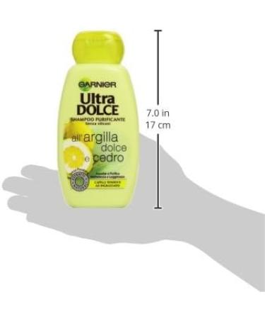 Garnier Ultra Dolce Purifying Shampoo with Soft Clay & Citron - 8.45oz | Italian Import - Shop Now for International Shipping - Buy Online on GoSupps.com