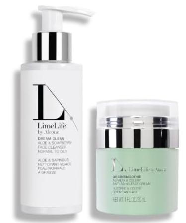 FLUFFYSELL Liime - Liffe - Ageless Essentials Collection Anti-Aging Duo - Queen Cleanse - Green Smoothie