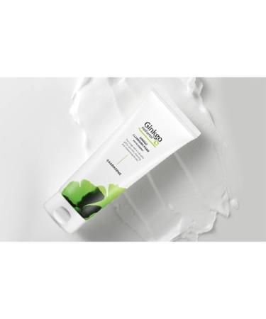 CHARMZONE Ginkgo Natural Cleansing Foam 180ml - Hydrating Daily Cleanser for All Skin Types | Korean Skincare - Buy Online on GoSupps.com
