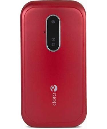 Doro 6620 Unlocked 3G Clamshell Big Button Mobile Phone for Seniors with 2.8" Screen Emergency Button and GPS Positioning