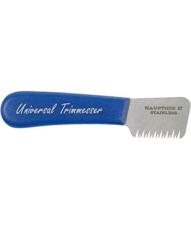 Hauptner 68533000 trimming knife left "Universal" 13 cm for top coat stainless blue