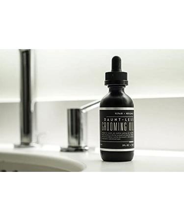 Dauntless Modern Grooming Co. | GROOMING OIL 2oz - Repair & Rejuvenate Hair Face & Beard | Cucumber-Mint - Shop Internationally - Buy Online on GoSupps.com