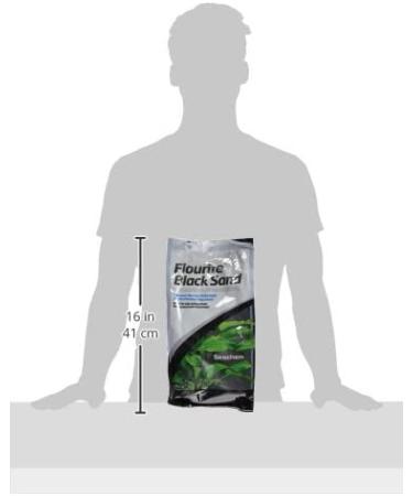 Seachem Fluorite Black Sand Substrate 7.7lb - Premium Aquarium Plant Growth Medium - Buy Online on GoSupps.com
