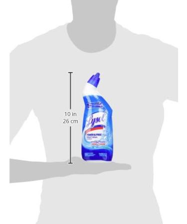 Lysol Power & Free Toilet Bowl Cleaner - 20-30 oz | Effective International Shipping | Buy Now - Buy Online on GoSupps.com