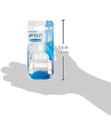 Avent Anti-Colic Silicone Teat | Medium Flow Nipple for 3+ Babies - Buy Online on GoSupps.com