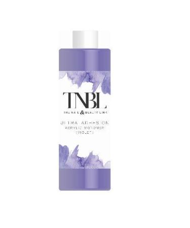 TNBL Ultra Adhesive Professional Acrylic Monomer Liquid (50ml Purple) For Acrylic Nail Art Overlays & Extensions Salon Grade 50 ml (Pack of 1) Purple