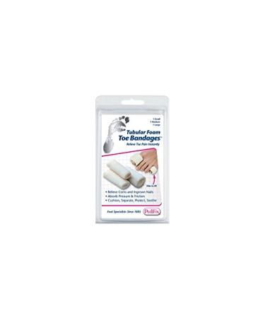 Pedifix Tubular-Foam Toe Bandage Pk/3 Large Part No.P337-L