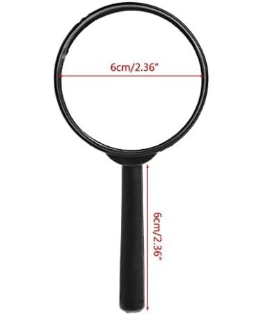 Magnifying Magnifier 60mm Hand Held 5X Magnifying Loupe Reading Glass Lens G8TB Good Times - Buy Online on GoSupps.com