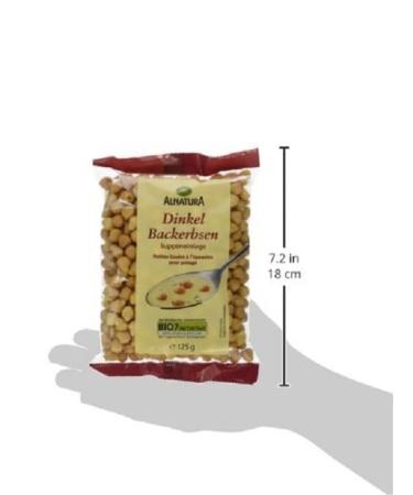 Alnatura Bio Dinkel Backerbsen 125g - Organic Spelled Noodles | International Shipping Available - Buy Online on GoSupps.com