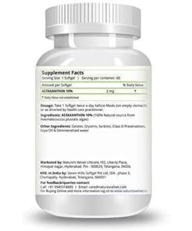 Lifecare Astaxanthin (60 Softgels 2 mg) - Buy Online on GoSupps.com