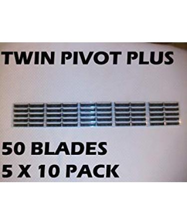 Personna - Twin Pivot Plus (50 Blades/Order) Replaces Auto Plus Fits Atra Razors