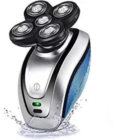 Electric Shaver for Men 5 in 1 Head Shavers for Bald Men Electric Rotary Razor Beard Trimmer Grooming Kit Waterproof Easy to Operate and Store