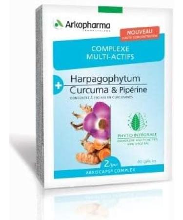 Arkopharma Complex Flexibility & Joint Mobility - Pack of 2 Boxes of 40 Capsules - Buy Online on GoSupps.com