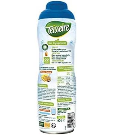 TEISSEIRE - Zero 0% Tropical Sugar 60Cl - Pack of 3 - Special Offer - Buy Online on GoSupps.com