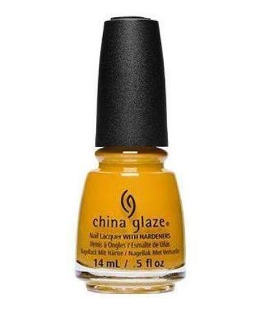 China Glaze Nail Polish  Mustard The Courage 1632
