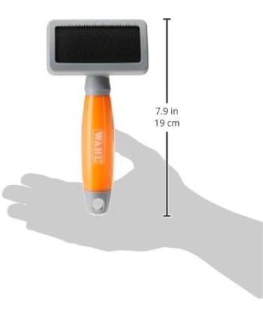 WAHL Canada Large Slicker Brush Detangles and Removed loose hair Stainless Steel Angled Pins Great for Dog Grooming - Model 58424 Blue - Buy Online on GoSupps.com