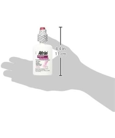 Afrin Original Maximum Strength 12 Hour Nasal Congestion Relief Spray - 30 mL | Fast-Acting Nasal Decongestant - Buy Online on GoSupps.com