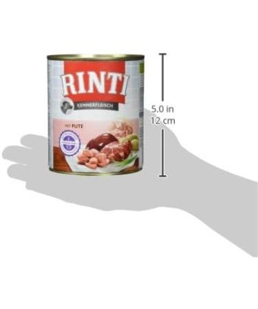 RINTI Kennerfleisch Turkey - Premium Dog Food 12 x 800g | International Shipping Available - Buy Online on GoSupps.com