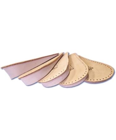 Vaya Medical Nivello 25mm Orthopedic Heel Inserts - Sheep Leather Wedge Insoles for Comfort (Size 35-37) - Brown - Buy Online on GoSupps.com