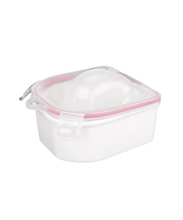 1PC Professional Acetone Resistant Soak Off Bowl Warm Nail Spa Bowl Double Layer Hand Manicure Tool For Salon Or Home Use