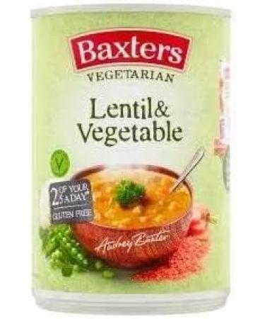 Baxters Vegetarian Soup Bundle - Contains 6 x Tins (400g) - Buy Online on GoSupps.com