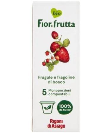 Italian Gourmet E.R. Rigoni di Asiago Fior di Frutta Apricot Strawberry and Wild Berry Jam 5 Individual Boxes of 15 x 100 g + Italian Gourmet Pulp of - Buy Online on GoSupps.com