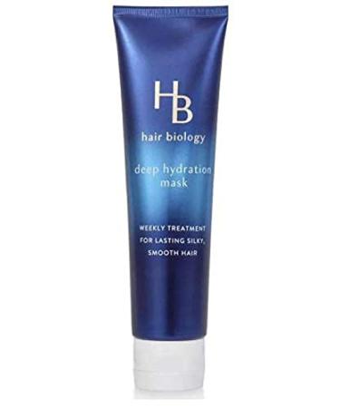 Hair Biology Deep Hydration Mask with Biotin. Deep Hydration and Moisturizing for Dull  Dry  Damaged and Brittle Hair. Protect Color. Paraben and Dye Free. 5 Fl Oz. (1 Pack)