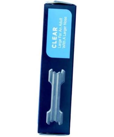 Breathe Right Nasal Strips Clear for Sensitive Skin - Large 30-Pack - Buy Online on GoSupps.com
