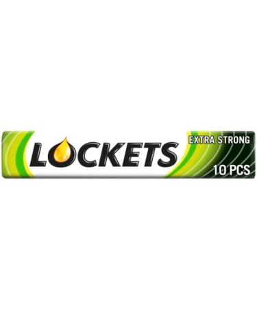 Lockets Extra Strong Menthol & Eucalyptus Lozenges 41g (Pack of 5) Soothing Sore Throat Relief Cough Sweets - Buy Online on GoSupps.com