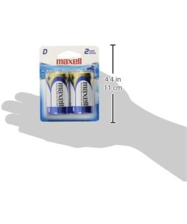 Buy Maxell 723020 Alkaline Battery D Cell 2-Pack | Long-lasting Power | Fast International Shipping - Buy Online on GoSupps.com