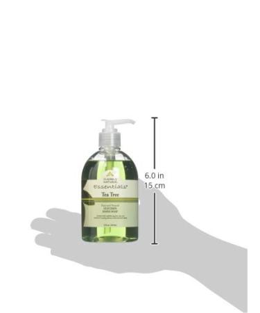 Clearly Natural Tea Tree Liquid Glycerine Soap - Pack of 2 | 12 Oz | Natural Skin Care - Buy Online on GoSupps.com